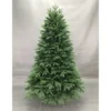 Albero di Natale 240 cm Verde PE PVC Effetto Realistico Base 157 cm