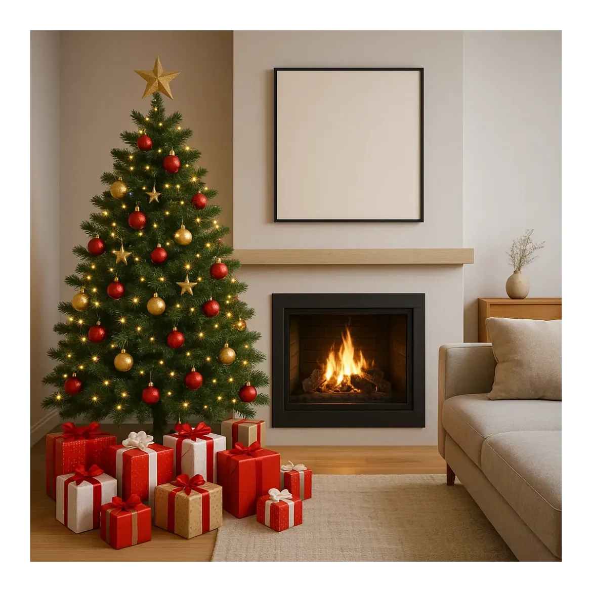 Albero di Natale Pino Verde Folto Alto 270 cm Realistico