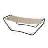Amaca Struttura Acciaio Telo PVC Lettino Sole Giardino Cuscino Arredo Giardino