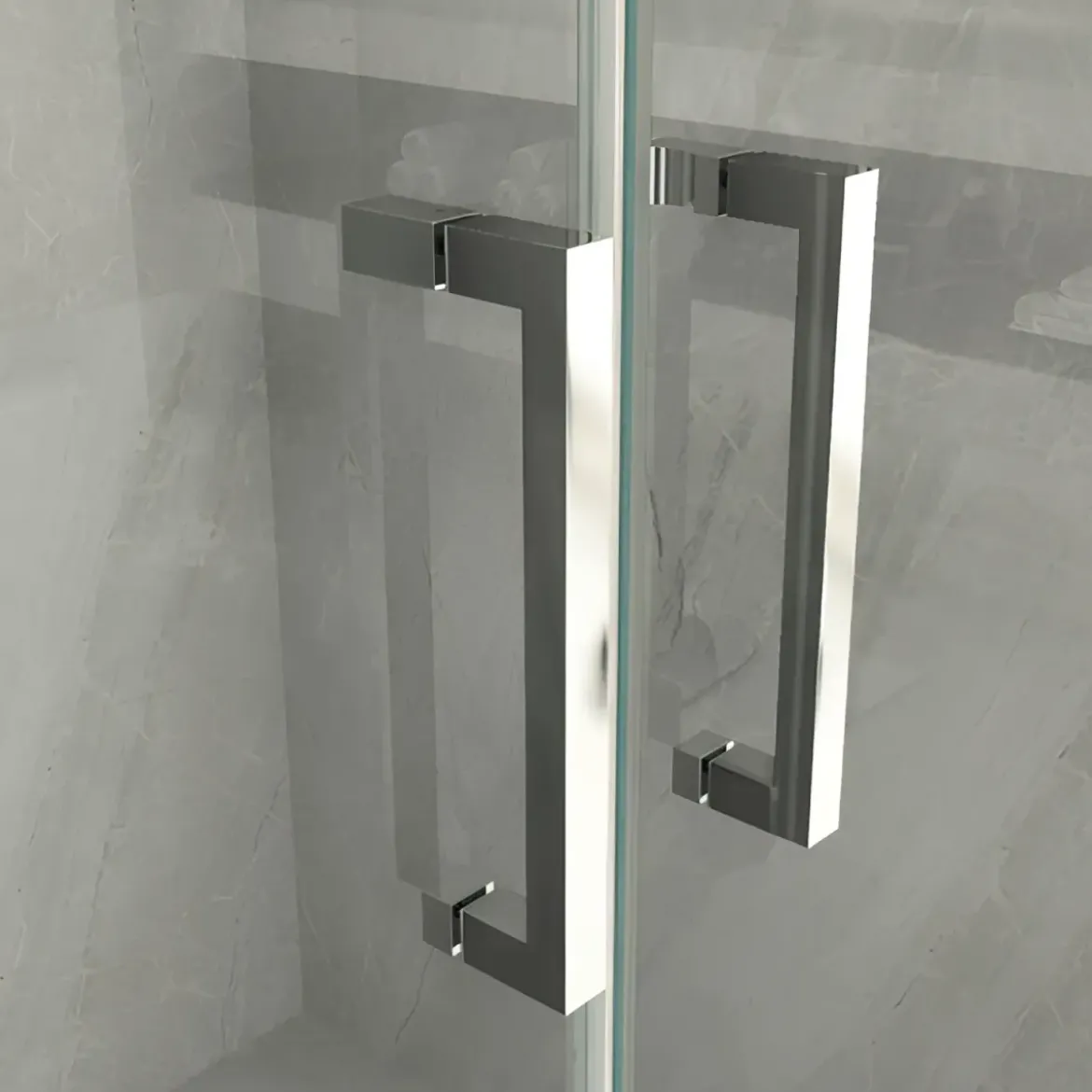 Anta Box Doccia Battente Vetro Opaco 6 mm 60x190 cm Reversibile