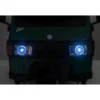 Ape Car Piaggio Elettrica per Bambini Verde con Ruote EVA e Telecomando