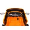 Ape Car Piaggio Elettrica per Bambini Arancione Ruote EVA e Telecomando