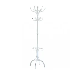 Appendiabiti Vintage Bianco Attaccapanni Ferro Arredamento Salone
