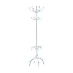 Appendiabiti Vintage Bianco Attaccapanni Ferro Arredamento Salone