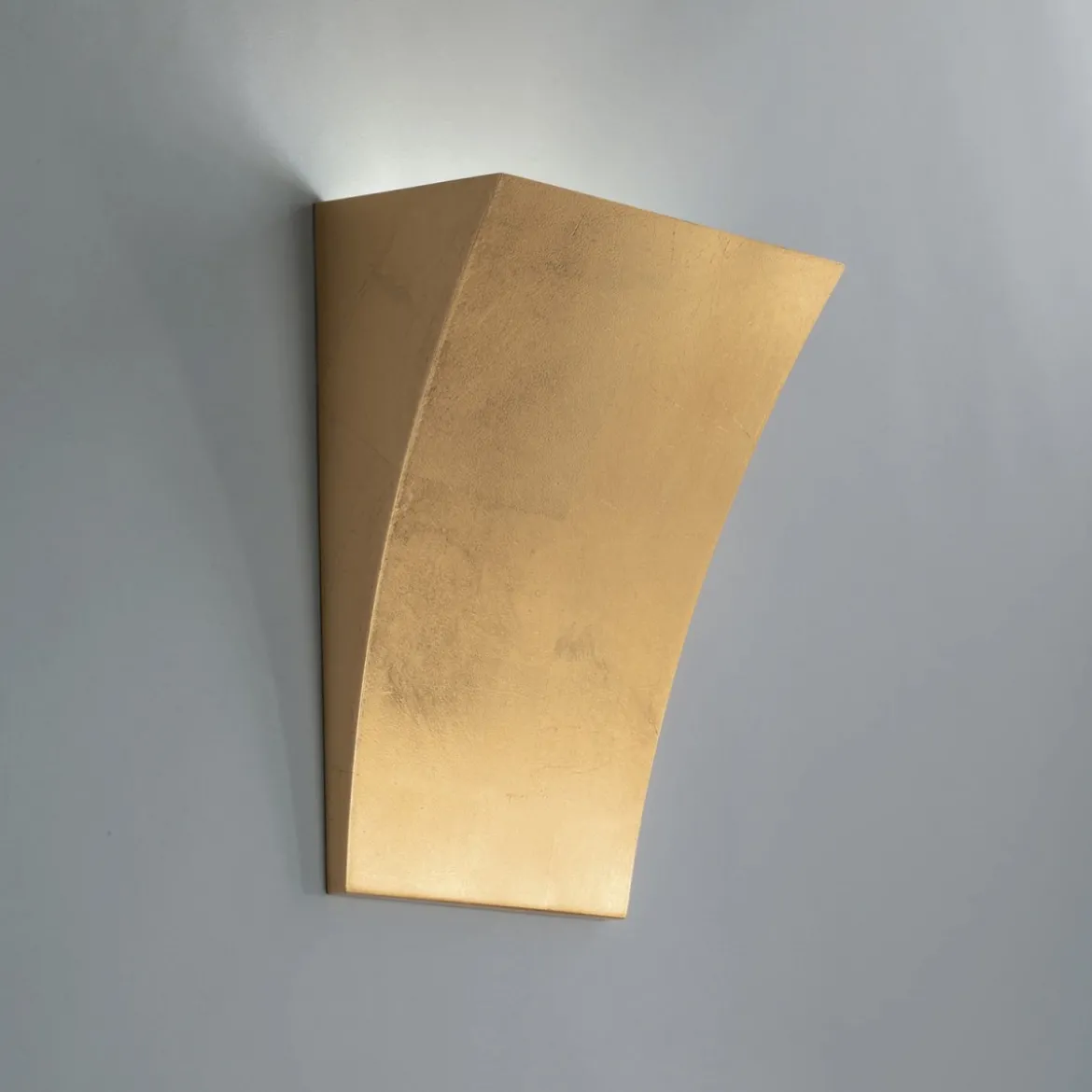 Applique a Muro da Interno Lampada in Foglia Oro Luce da Parete Intec