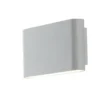 Applique a Parete a Led in Alluminio Bianco Luce da Muro da Esterno
