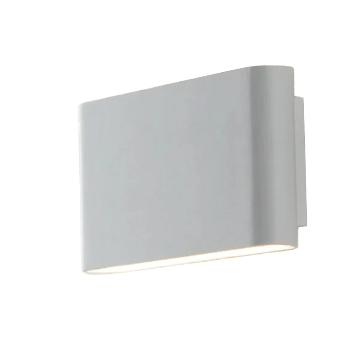 Applique a Parete a Led in Alluminio Bianco Luce da Muro da Esterno