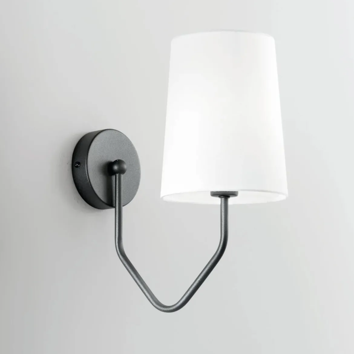 Applique Moderna in Metallo Lampada da Parete per Interno Luce E14