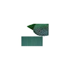 2 Arella Doppia in Bamboo PVC Recinzione 3x2 Ombreggiante Verde Plastica