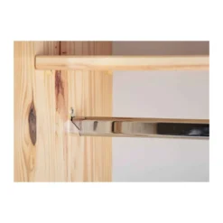 Armadio a 3 Ante in Legno Appendiabiti Mobile Camera da Letto Cabina Guardaroba