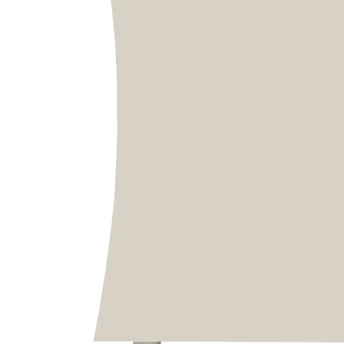 Armadio con 1 Anta Battente e Asta Appendiabiti Beige Cachemire