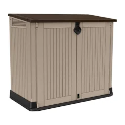 Armadio da Esterno Porta Attrezzi Keter Box Giardino in Resina Mobile Pavimento