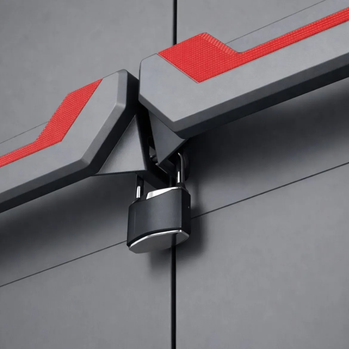 Armadio Keter Resistente Alto Grigio Portascope Componibile con Serratura Patio