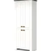 Armadio Scarpiera 4 Ante Mobile Ingresso Bianco Report 84x42x200 cm