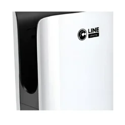 Asciugamani Automatico Bagno 750W Mini Jet Bianco Compatto da Parete