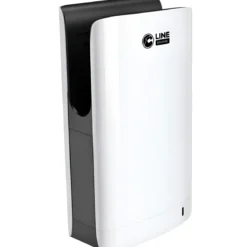 Asciugamani Automatico Bagno 750W Mini Jet Bianco Compatto da Parete