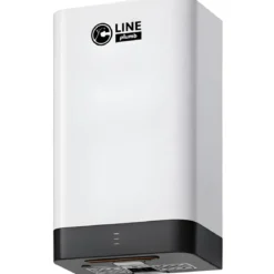 Asciugamani Elettrico Bagno a Parete ABS Bianco 400W con Sensore