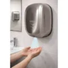 Asciugamani Elettrico Inox Bagno a Parete Filtro Antibatterico UV