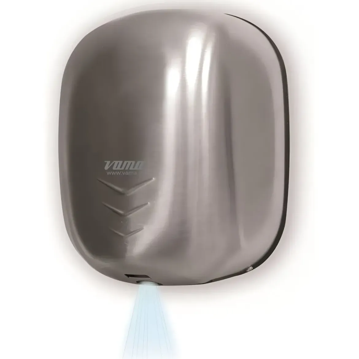 Asciugamani Elettrico Inox Bagno a Parete Filtro Antibatterico UV