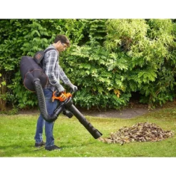 Aspiratore e Soffiatore Black&Decker 3000W con Trituratore per Foglie