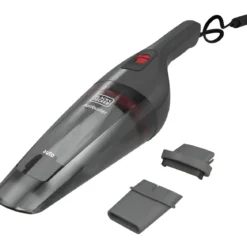 Aspiratore Portatile Auto 12V 370ml Black+Decker Cavo 5m Doppio Filtro