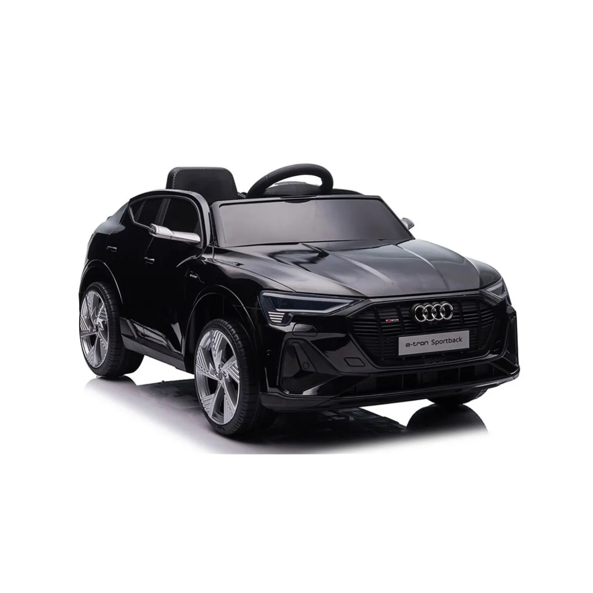 Audi E Tron Nera Macchina Elettrica a Batteria Radiocomandata