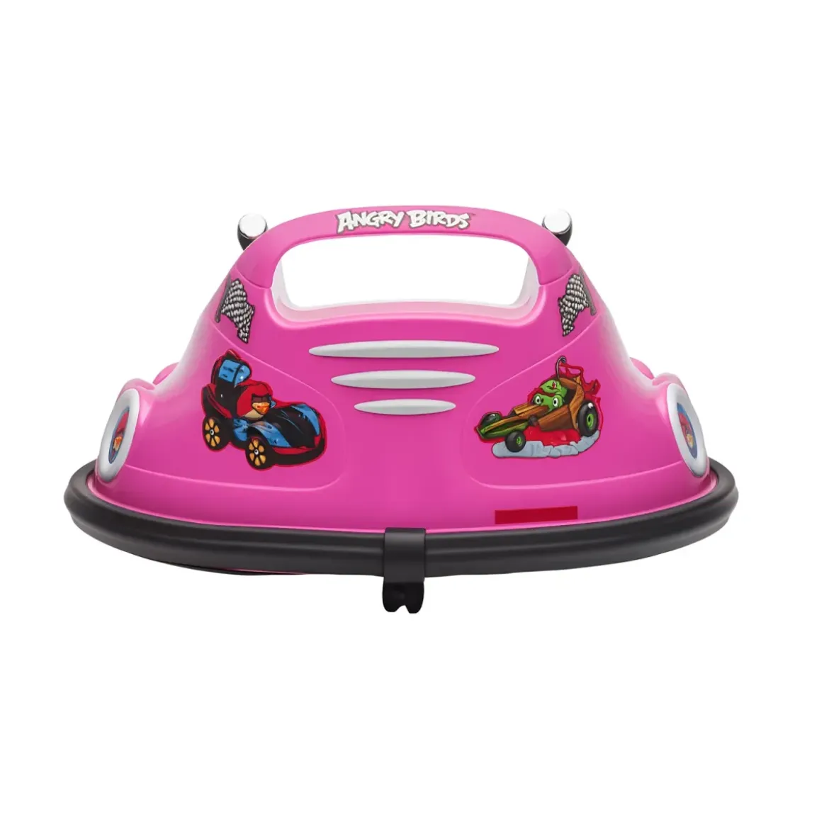 Auto Autoscontro per Bambini Angry Birds Rosa 6V con Luci e Telecomando