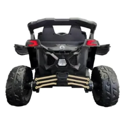 Auto Buggy Elettrico Fuoristrada per Bambini 12V Cachi Telecomando