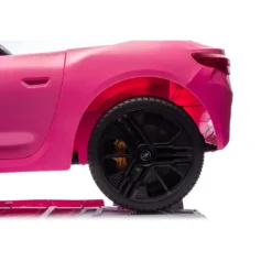 Auto Elettrica Bambini Maserati Folgore 2 Posti 12V Rosa Doppio Motore