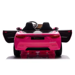 Auto Elettrica Bambini Maserati Folgore 2 Posti 12V Rosa Doppio Motore