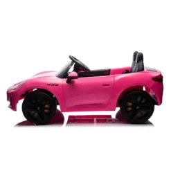Auto Elettrica Bambini Maserati Folgore 2 Posti 12V Rosa Doppio Motore