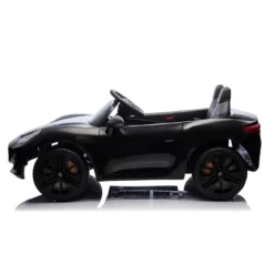 Auto Elettrica Bambini Maserati Folgore 2 Posti 12V Nero Doppio Motore