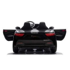 Auto Elettrica Bambini Maserati Folgore 2 Posti 12V Nero Doppio Motore