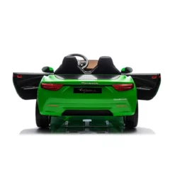 Auto Elettrica Bambini Maserati Folgore 2 Posti 12V Verde Doppio Motore