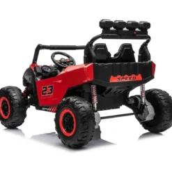 Auto Elettrica per Bambini Buggy Rosso 24V 2 Posti con Telecomando