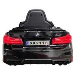Auto Elettrica per Bambini Doppio Motore 24V BMW M5 Nero Metallizzato
