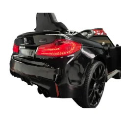 Auto Elettrica per Bambini Doppio Motore 24V BMW M5 Nero Metallizzato