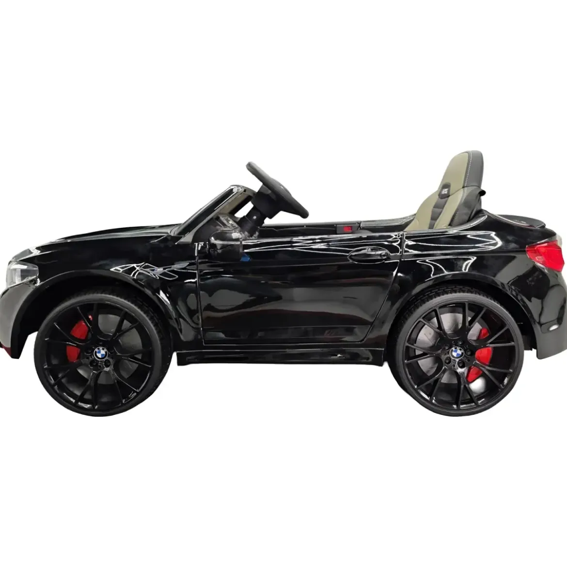 Auto Elettrica per Bambini Doppio Motore 24V BMW M5 Nero Metallizzato
