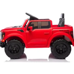 Auto Elettrica per Bambini Ford Raptor 12V Rosso Telecomando LED