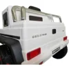 Auto Elettrica per Bambini Mercedes G63 Bianco 12V Pneumatici in Gomma