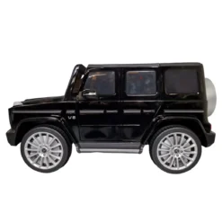 Auto Elettrica per Bambini Mercedes G500 12V Nero Sedile in Pelle