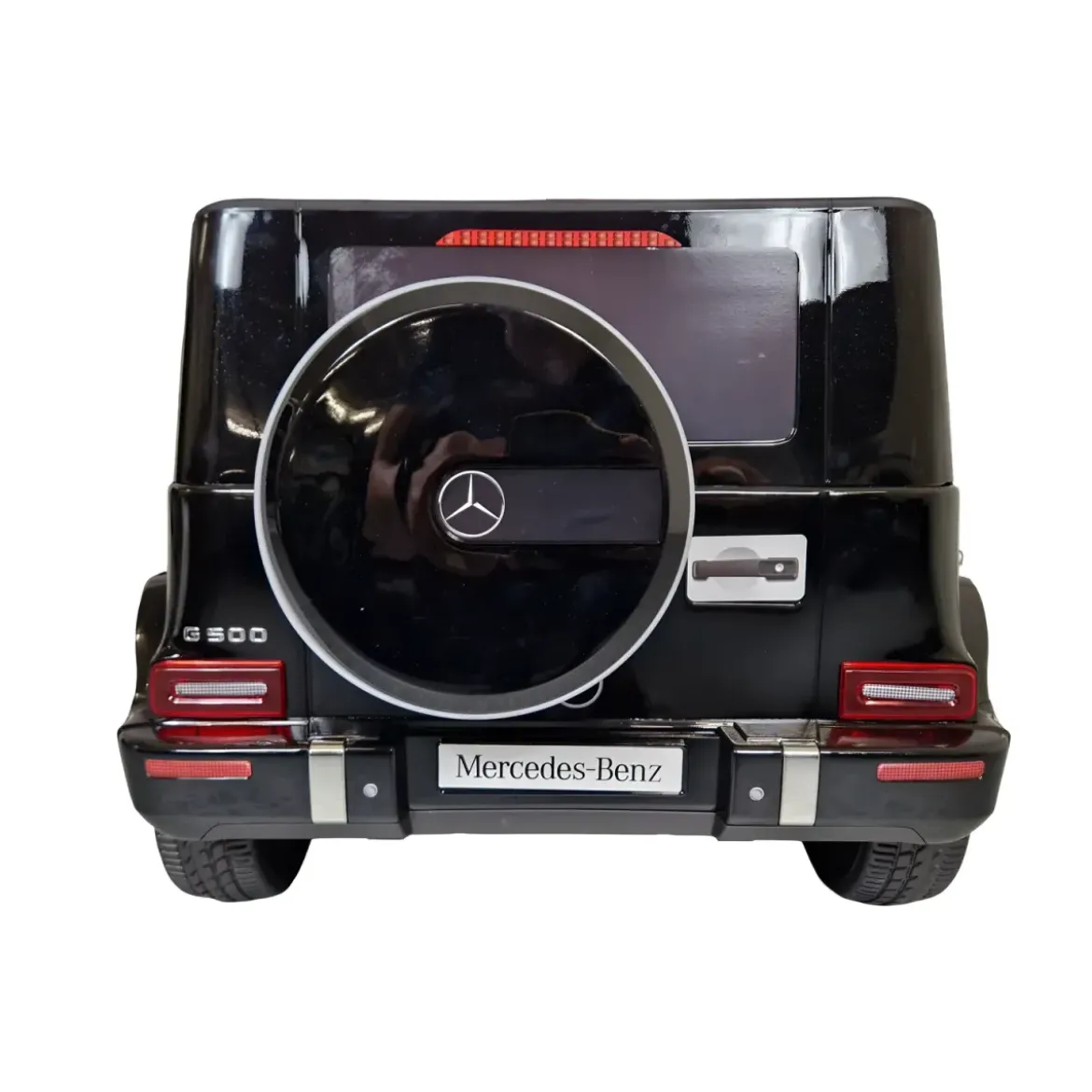 Auto Elettrica per Bambini Mercedes G500 12V Nero Sedile in Pelle