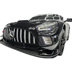 Auto Elettrica per Bambini Mercedes AMG GT3 12V Nero Metallizzato