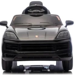 Auto Elettrica per Bambini Porsche Cayenne 12V Nero con Telecomando