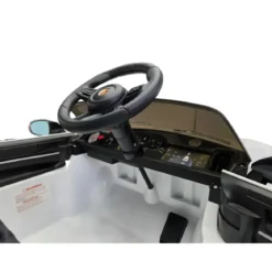 Auto Elettrica per Bambini Porsche Cayenne 12V Bianco Telecomando