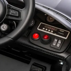 Auto Elettrica per Bambini Porsche Taycan 12V Nero Telecomando