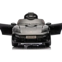 Auto Elettrica per Bambini Porsche Taycan 12V Nero Telecomando