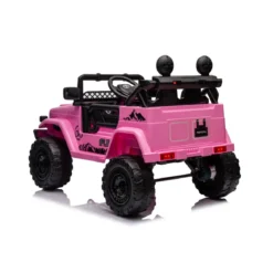Auto Elettrica per Bambini Toyota Cruiser Fuoristrada Macchina Rosa