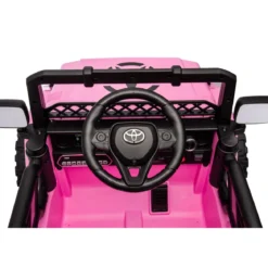 Auto Elettrica per Bambini Toyota Cruiser Fuoristrada Macchina Rosa