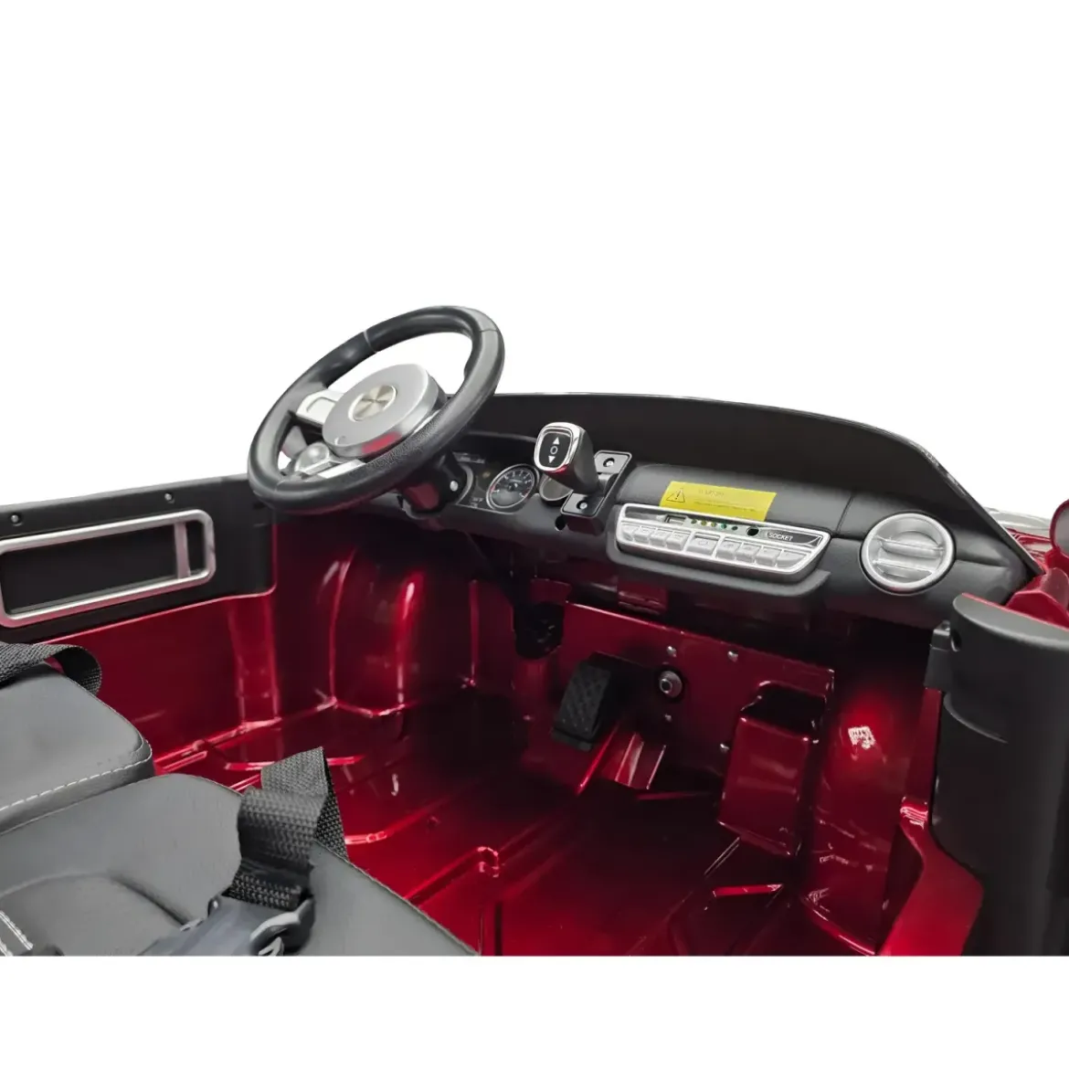 Auto Elettrica per Bambini 24V Ford GT 2 Posti Rosso Metallizzato